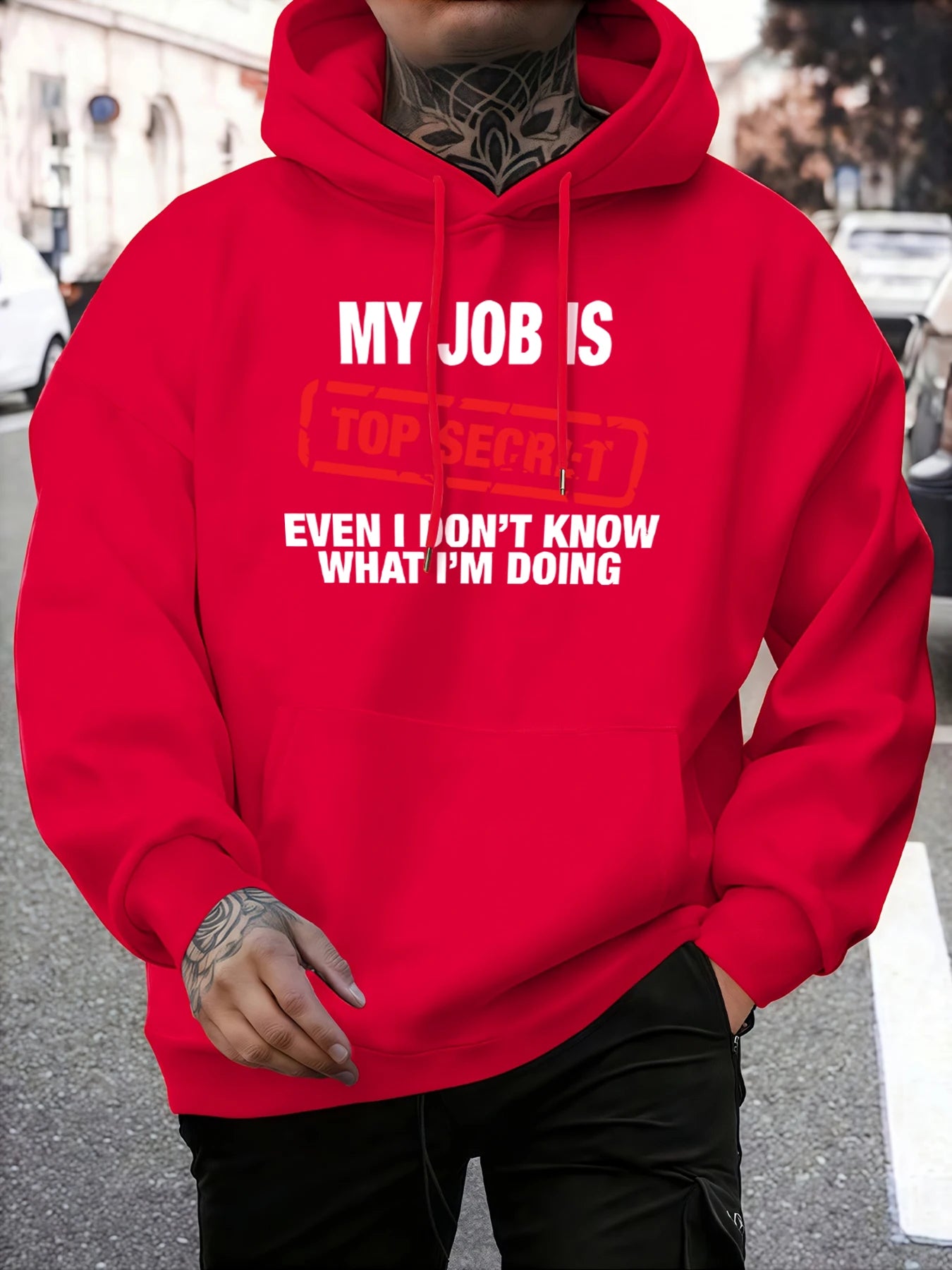 Top Secret Funny Winter Hoodies