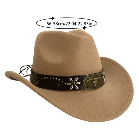 Vintage Leather Western Hats