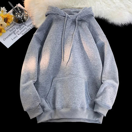 5xl Plus Size Half Color Harmony Casual Hoodies