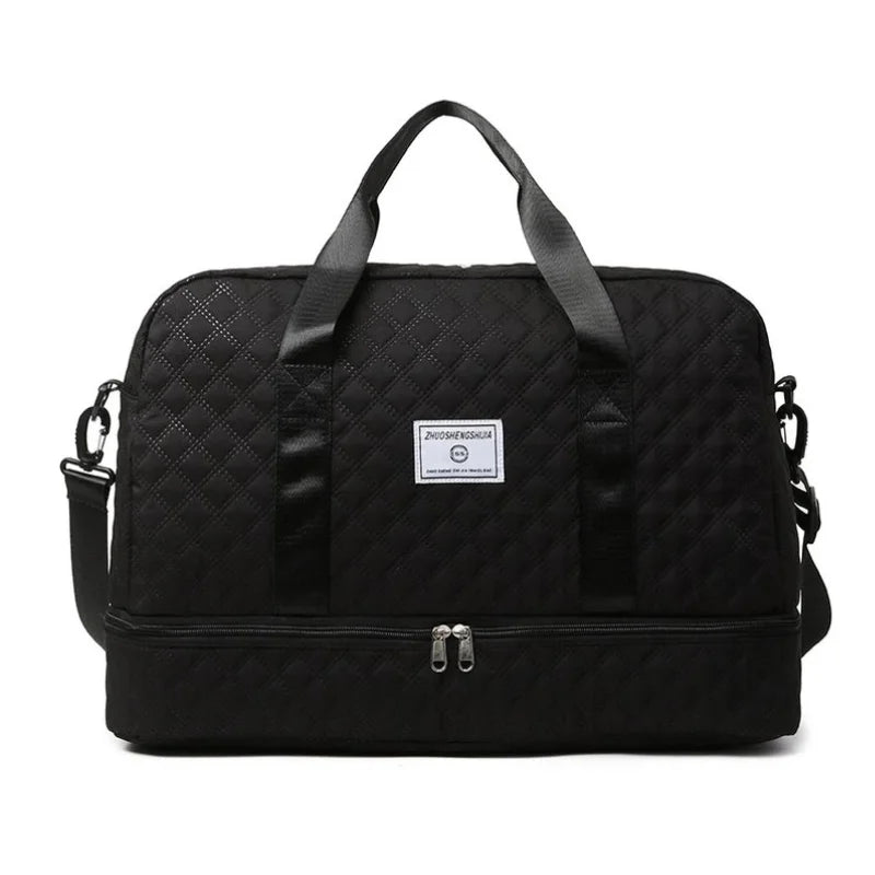 Big Belted Large Capacity Elegant Handbags