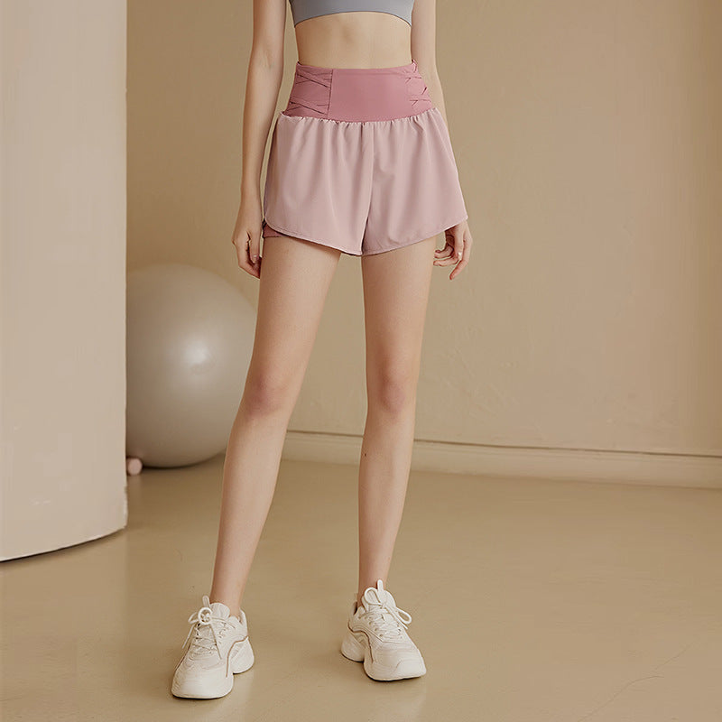 Loose Anti-Exposure Sports Shorts Women – Activewear Summer Outfit