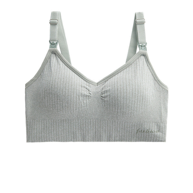 Nursing-Friendly Seamless Comfort Bra