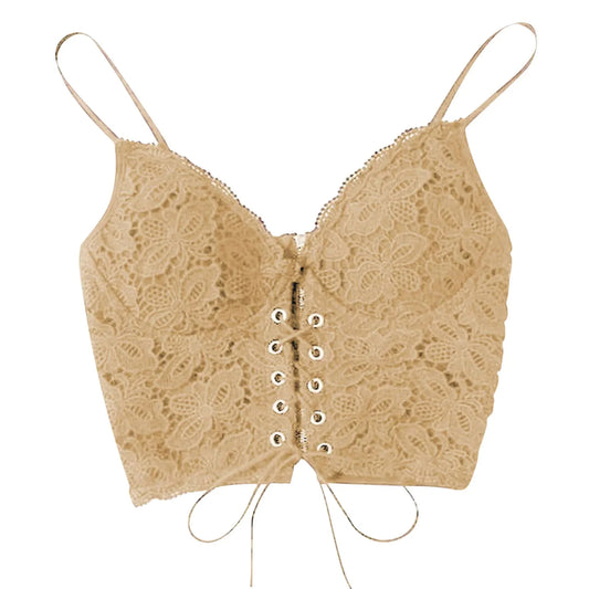 Celestial Detail: Golden Star Seamless Crop Top