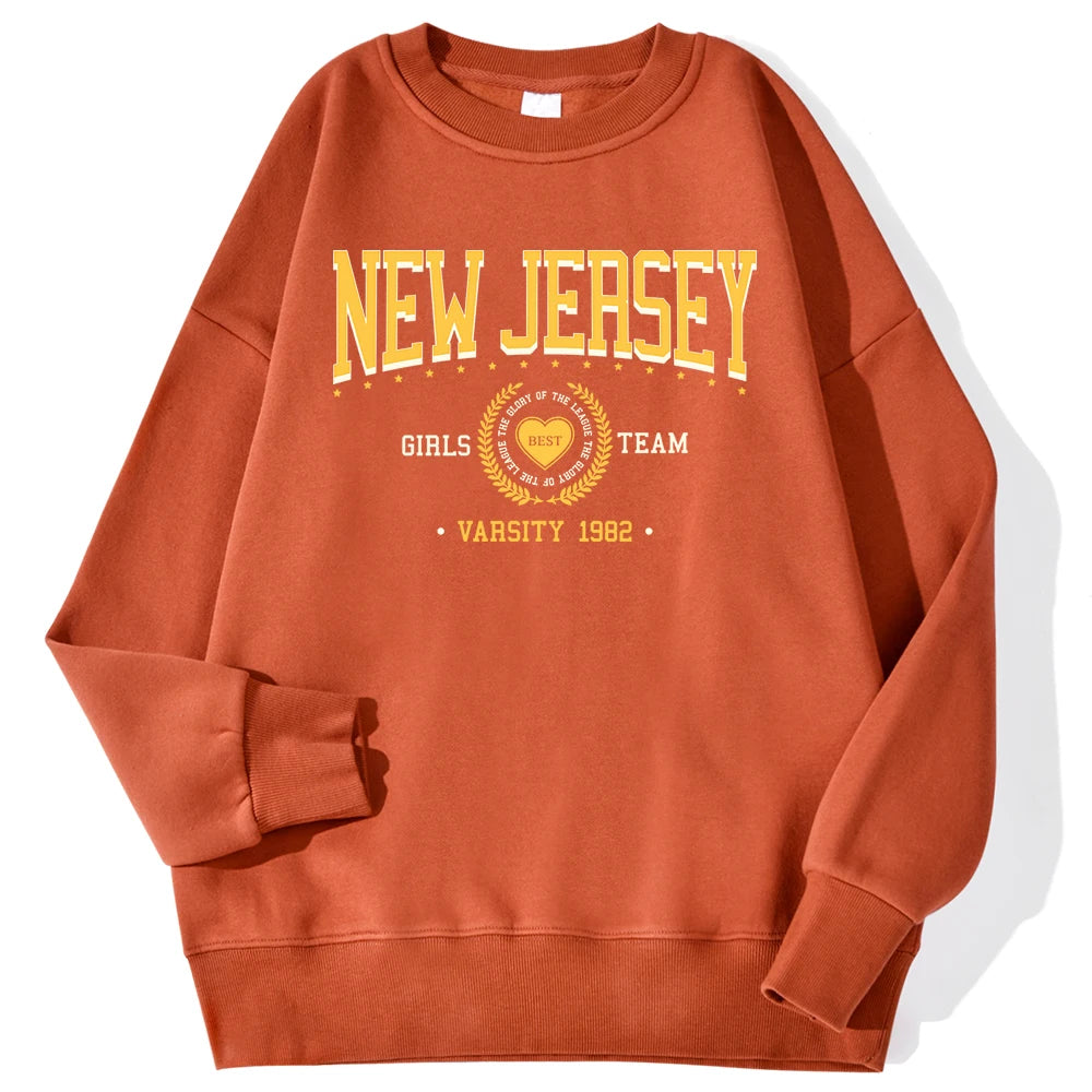 Autumn/Winter Essential Men's Casual New Jersey Printed Fleece Hoodie