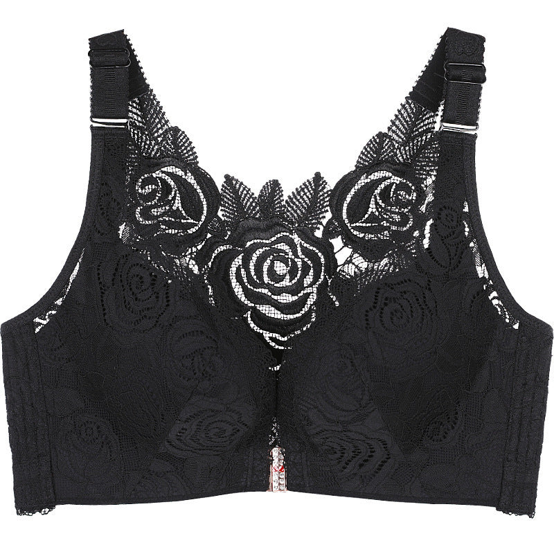 Practical Chic: Front-Buckle Wireless Comfort Bra