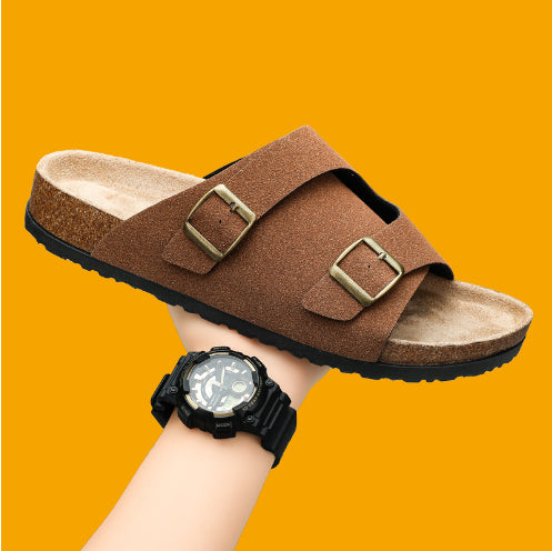 Super Comfortable Insole Japanese Mori Style Cork Women Sandals