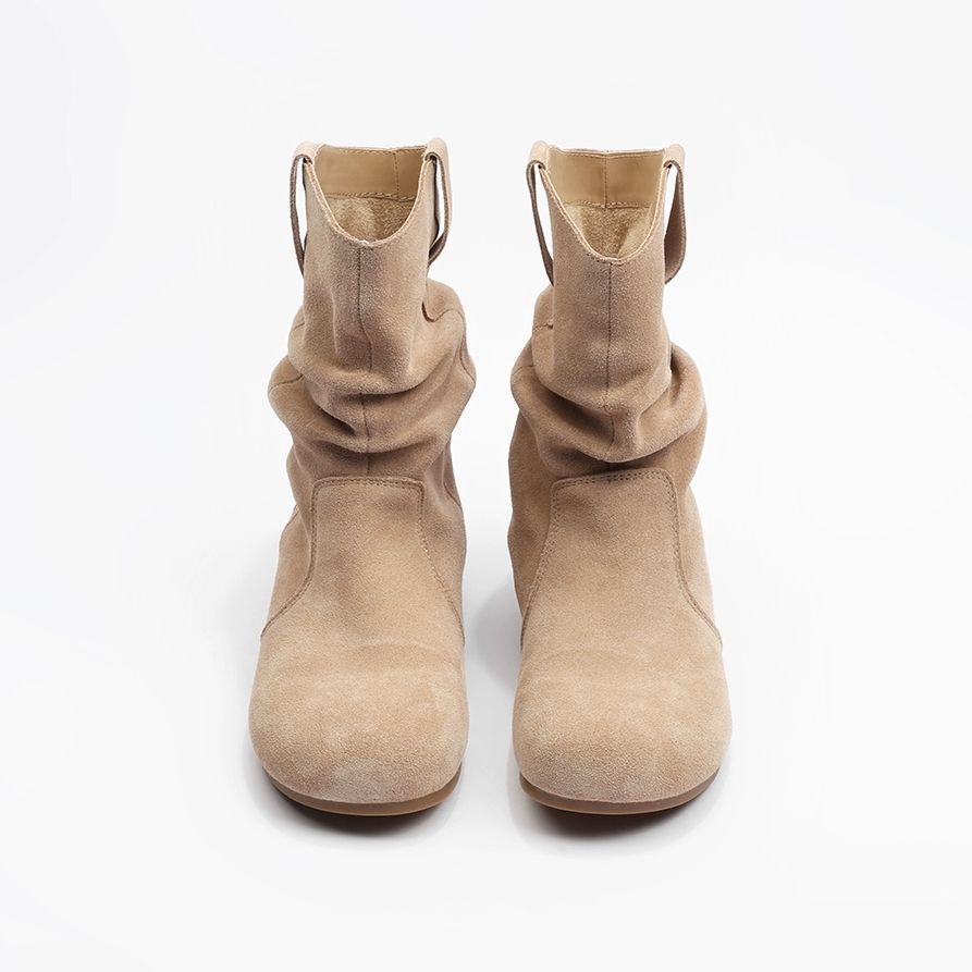 Cozy Ankle Boots for Women | Low Heel Winter Casual Footwear