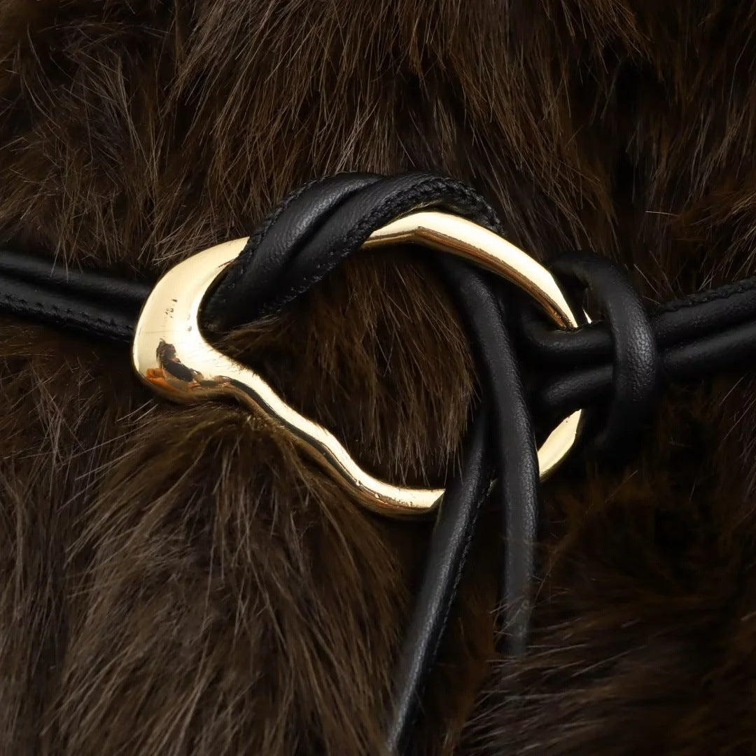 Womens Double Breasted Slim Long Outwear Coat