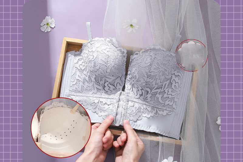 Full Support Non Slip Convertible Bandeau Strapless Bra