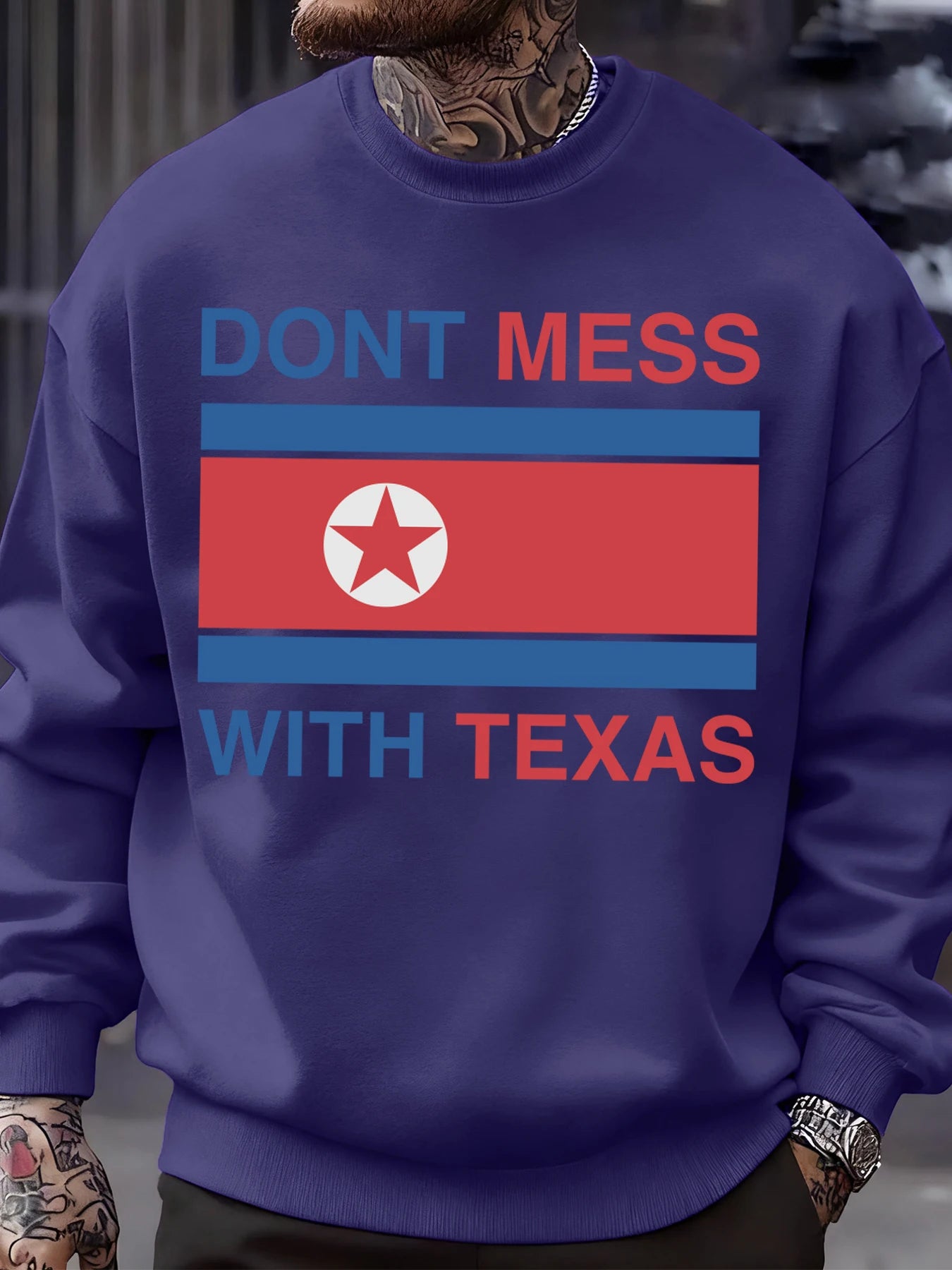 Womens The Wild West Texas State Sweatshirts