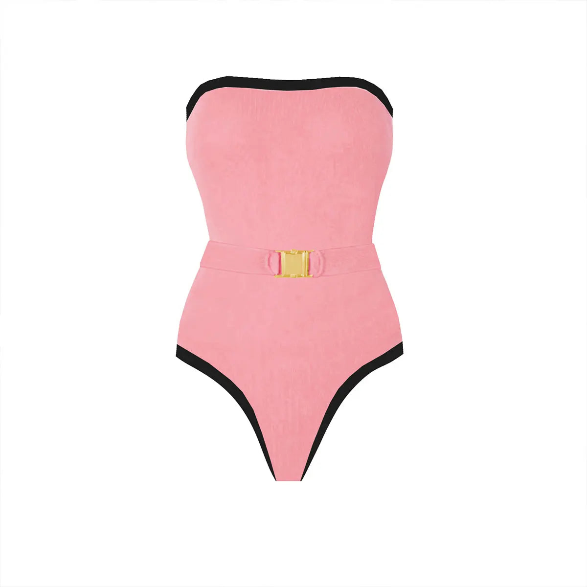 Neck Hanging Adjustable Strap One-Piece Swimsuit | Chic Swimwear 2025