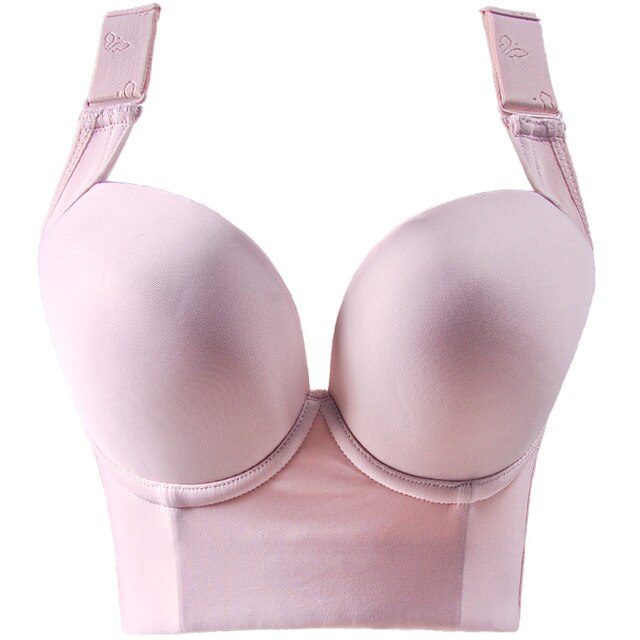 Deep Cup Incorporated Full Back Coverage Push Up Bras – Padded Comfort & Sexy Support
