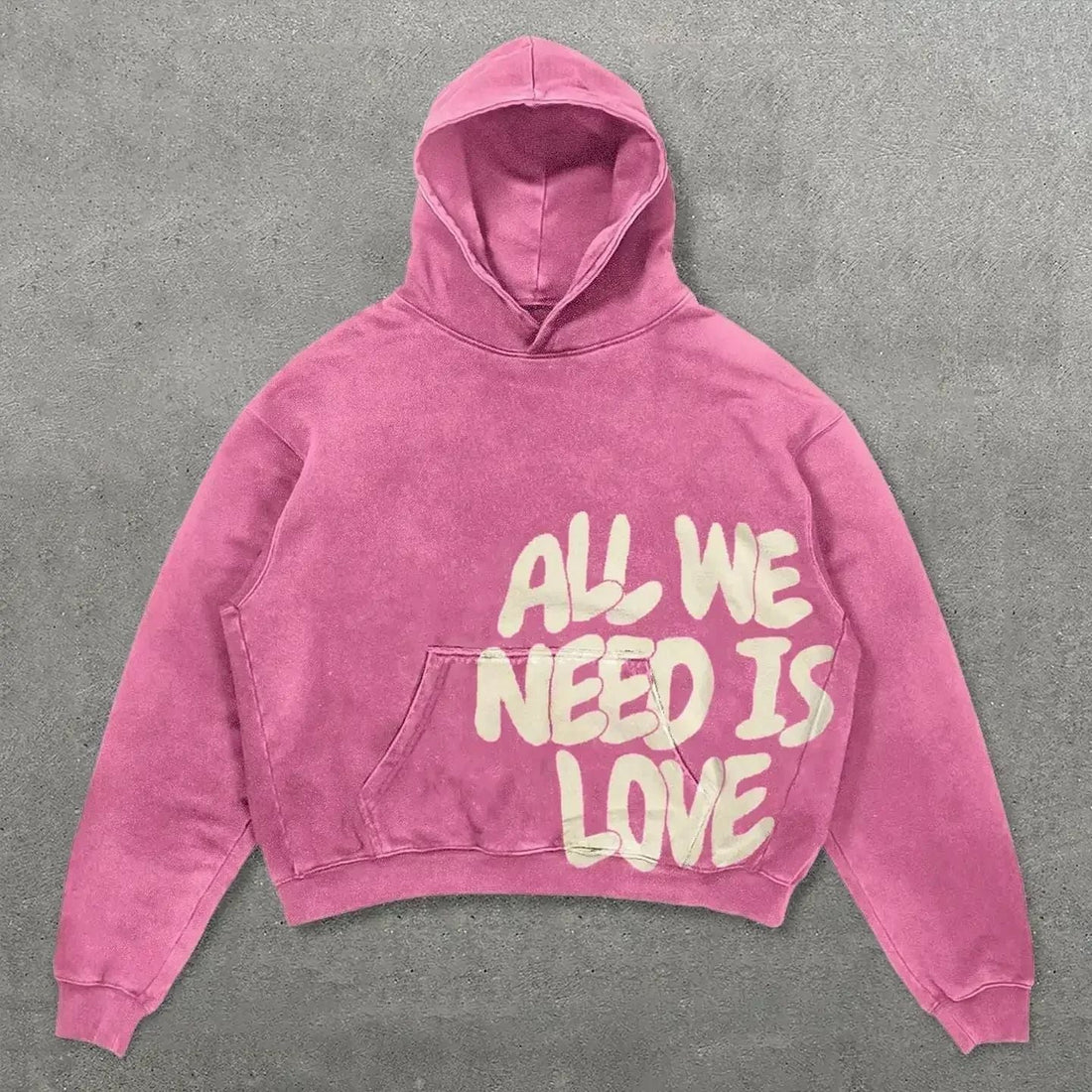 All We Need is Love: The Hoodie That Speaks Louder Than Words