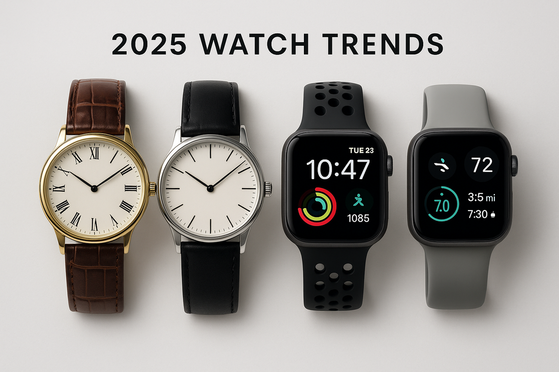 2025 Watch Trends: Classic Styles vs Smartwatches