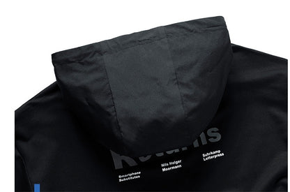 Men's Loose Fit Cotton Cool Hoodies – Sporty Comfort for Spring & Autumn