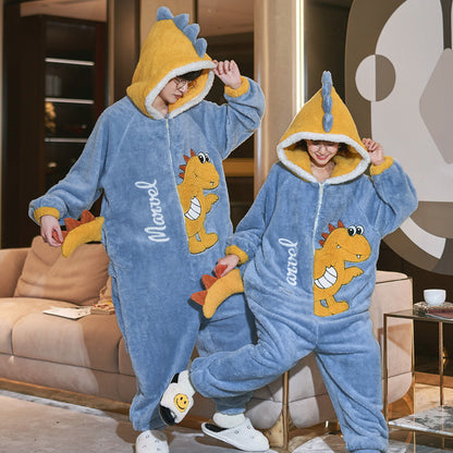 Cartoon Themed Couple Pajama Sets