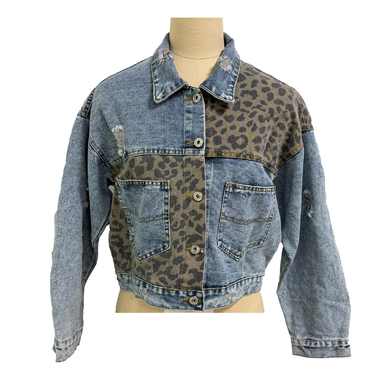High Quality Korean Style Cotton Autumn Winter Denim Jean Jacket Coat