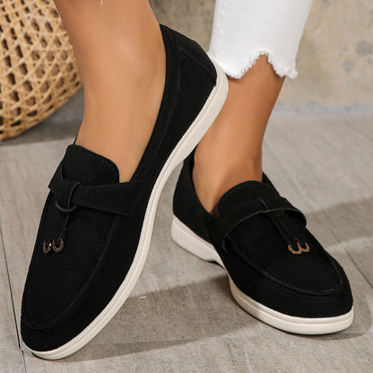 Candy Color Summer Loafers Slip On Moccasins For Women