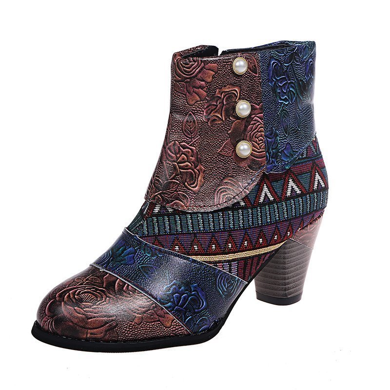 Bohemian Retro Style Women Tassels Ankle Boots