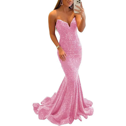 Sequin Evening Dress | Elegant Long Dress & Formal Party Outfit for Women