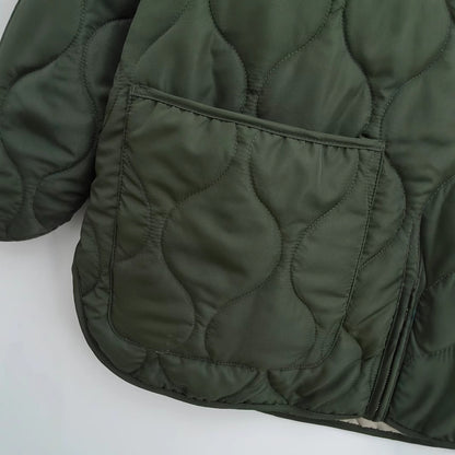 Loose Style Crop Jackets