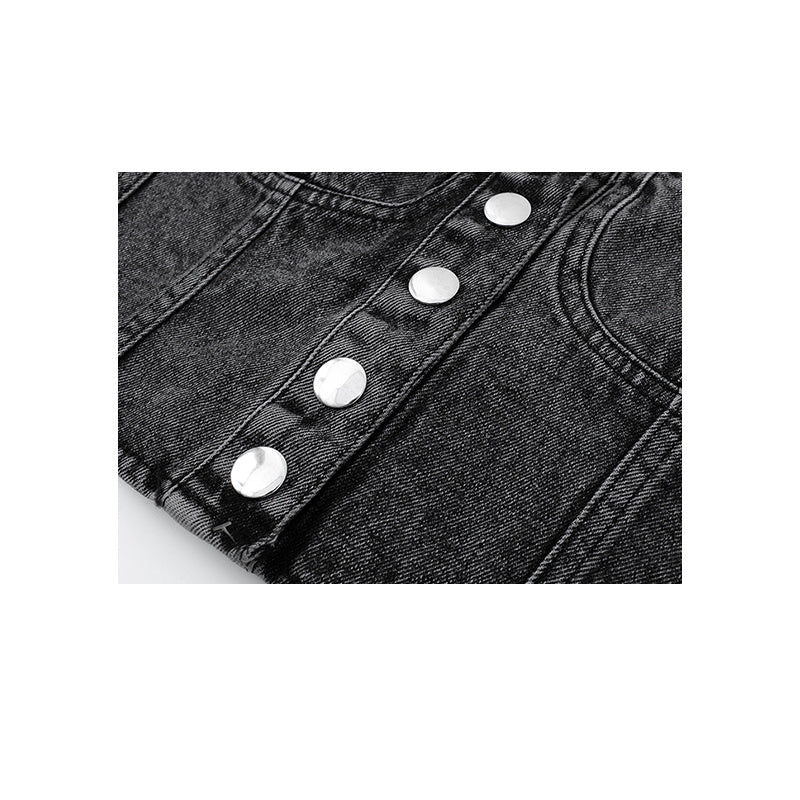 High Waist Cropped Crop Top – Sleek Summer Streetwear for Women