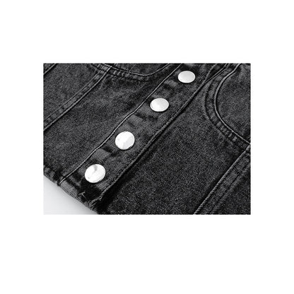 High Waist Cropped Crop Top – Sleek Summer Streetwear for Women