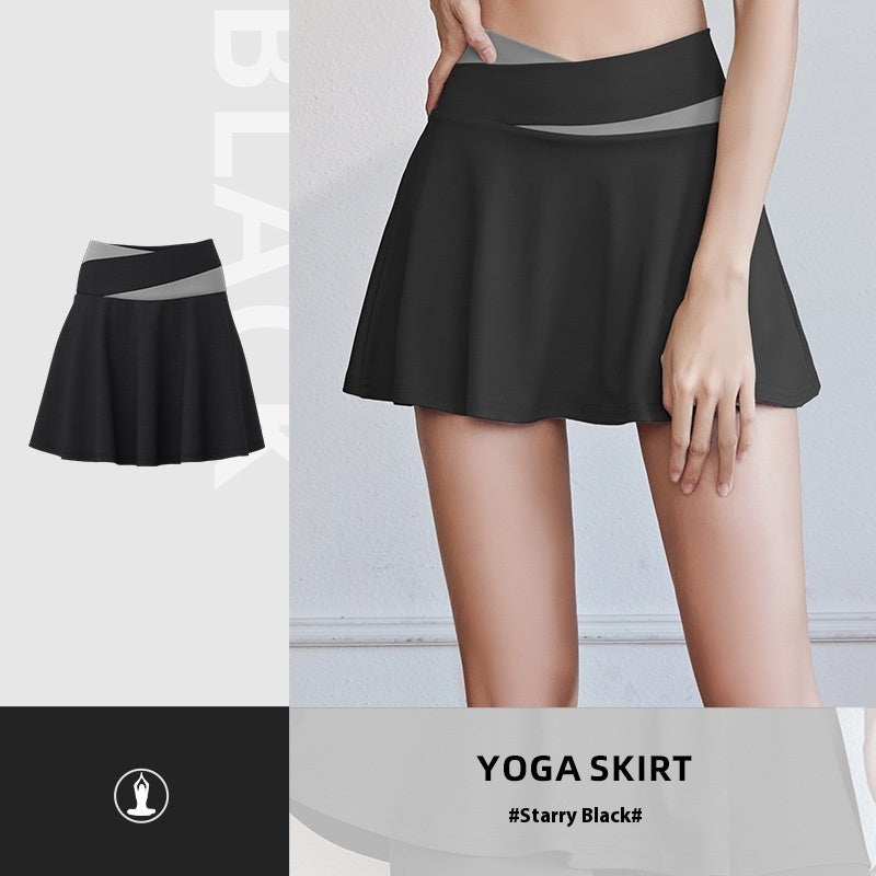 Skorts Quick Drying Fitness Skirt Built In Shorts Active Trend