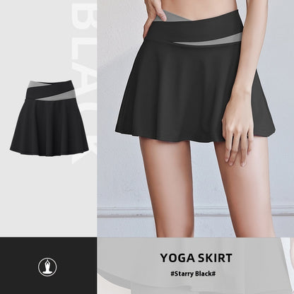 Skorts Quick Drying Fitness Skirt Built In Shorts Active Trend