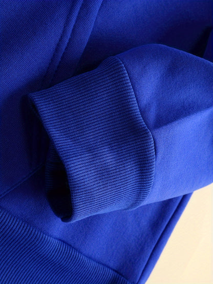 FAITH Print Men's Hoodie – Casual Drawstring Kangaroo Pocket Sweatshirt for Fall/Winter