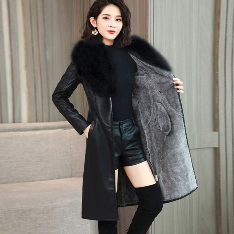 Women Brilliant Puffy Long Coats