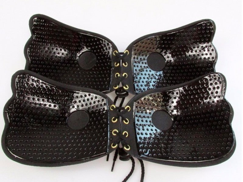 Butterfly Wings Strapless Bra – 3/4 Molded Cups, Silicone Lining & Adjustable Front Buckle for Women