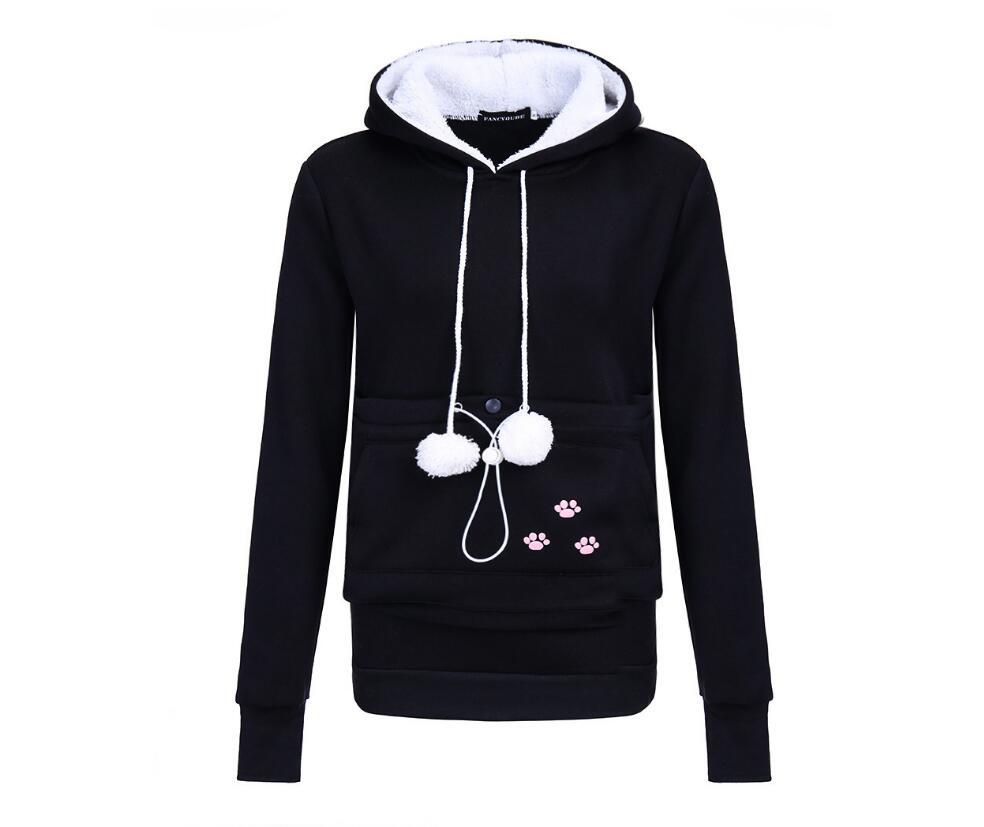 Cozy Cute & Casual Comfort Cat Print Women’s Hoodie