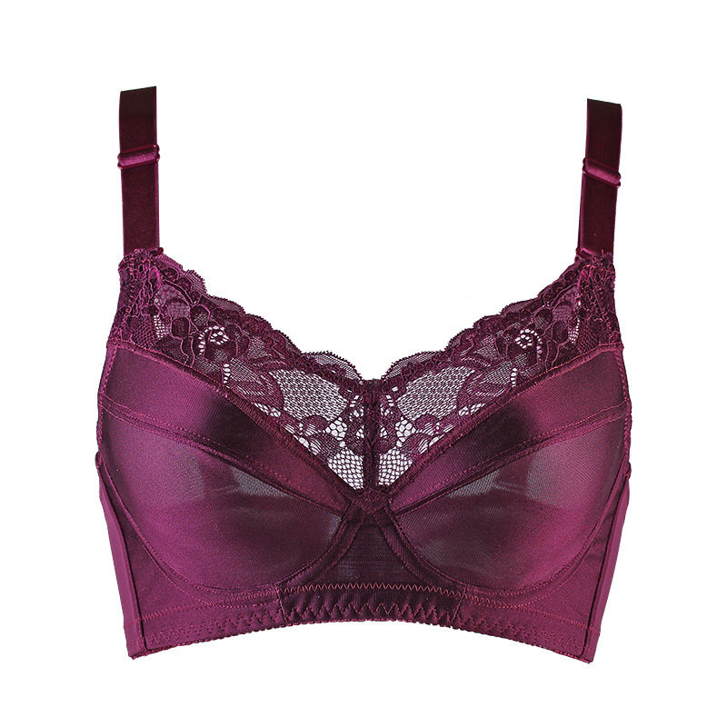 Ultra-Thin Lace Bra – Breathable Comfort & Subtle Elegance