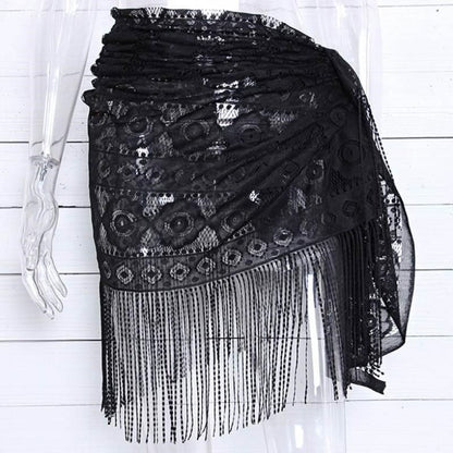 Skirts Hollow Out Beach Cover Up Skirt Summer Trend