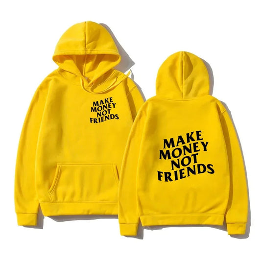 Funny "Need Money" Letter Print Hoodie – Oversized Sweatshirt for Men & Women, Casual Streetwear