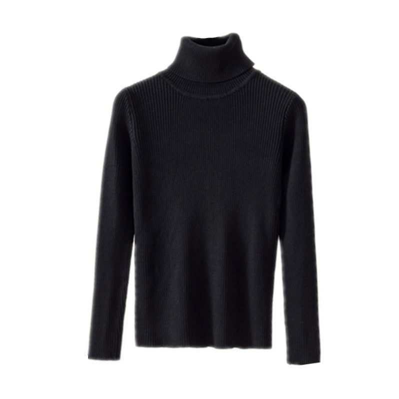 Tight Pullover Turtleneck Sweater – Sleek Fit & Cozy Texture