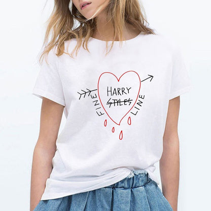 Harry Styles Fine Line Korean Style Modal T-Shirt – Soft Casual Tee for Women & Men