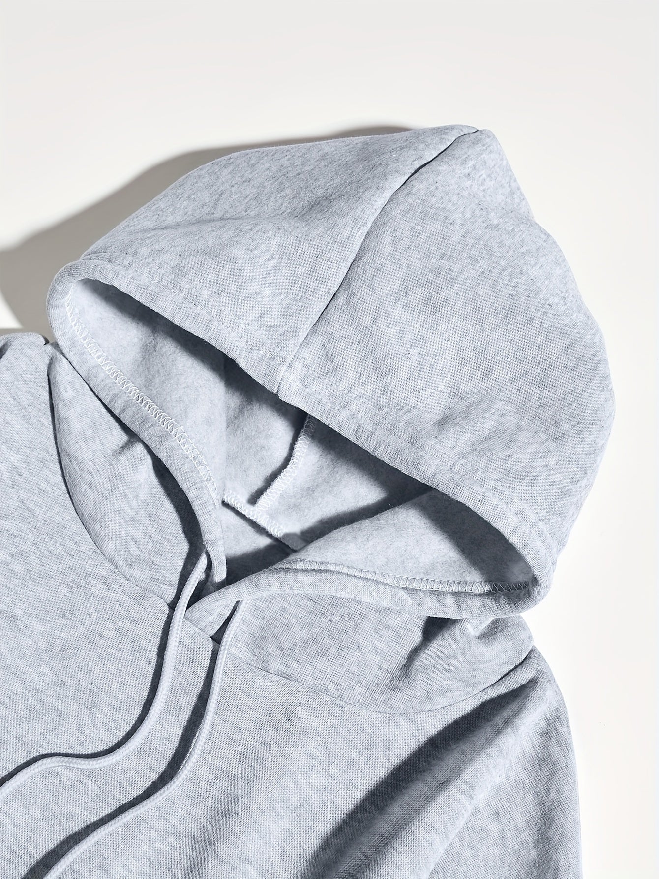 Letter Print Women’s Hoodie – Casual Pullover Sweatshirt with Kangaroo Pocket for All Seasons