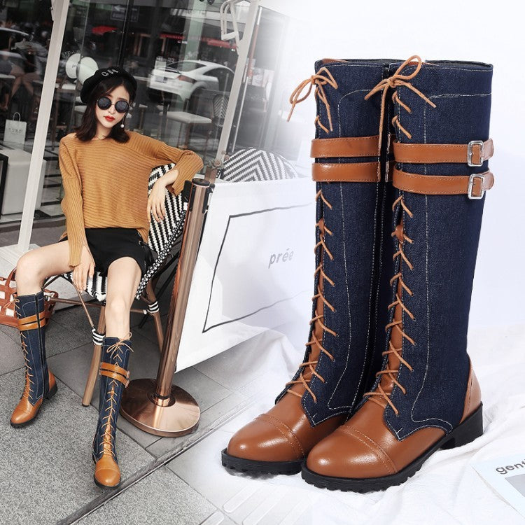 Women Creative Knee High Boots