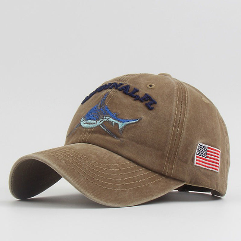 Vintage Ocean Gate Safety Technician Distressed Baseball Cap