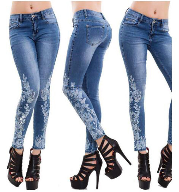 New High Waisted Flared Denim Jeans For Women