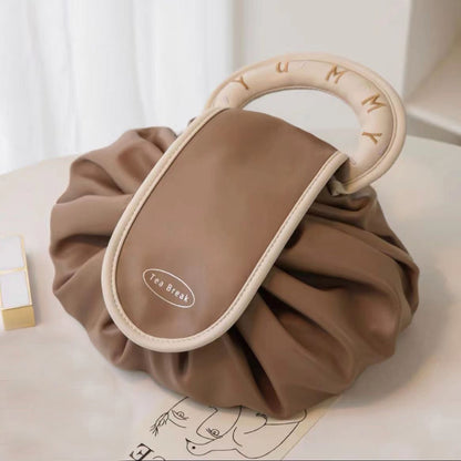 Modern Multi-Purpose Cosmetic Bag Waterproof PU Leather