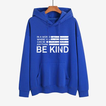 Bible Be Kind Hoodie – Cozy Faith-Inspired Fleece for Women