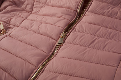 Fur Collar Cotton Puffer Jackets – Coats Outfits Women & Cozy Winter Style