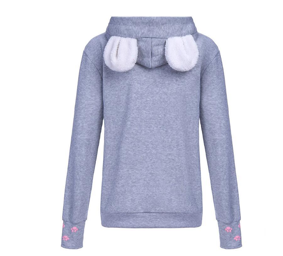 Cozy Cute & Casual Comfort Cat Print Women’s Hoodie