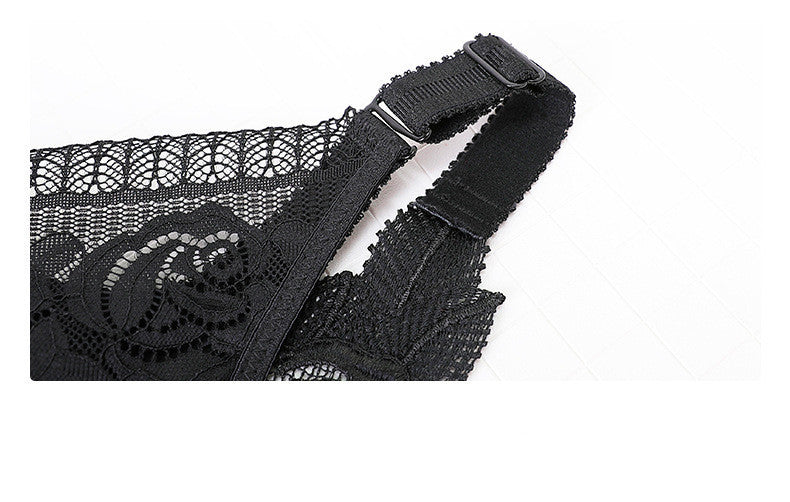 Ladies Front Buckle Underwear Large Size Thin Wireless Bra Breathable Gathered Brassiere For Women