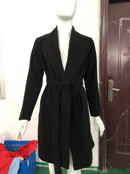 Autumn Winter Breeze Hooded Coat