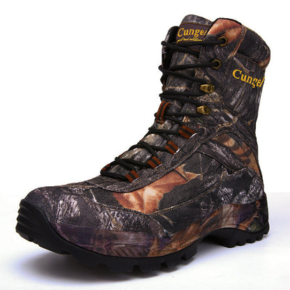 Men's Camouflage Combat Boots | Tactical Outdoor Hiking, Running & Extreme Challenge Boots