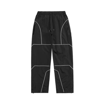 Unisex Full-Zipper Loose Fit Street Pants – Urban Casual Wear